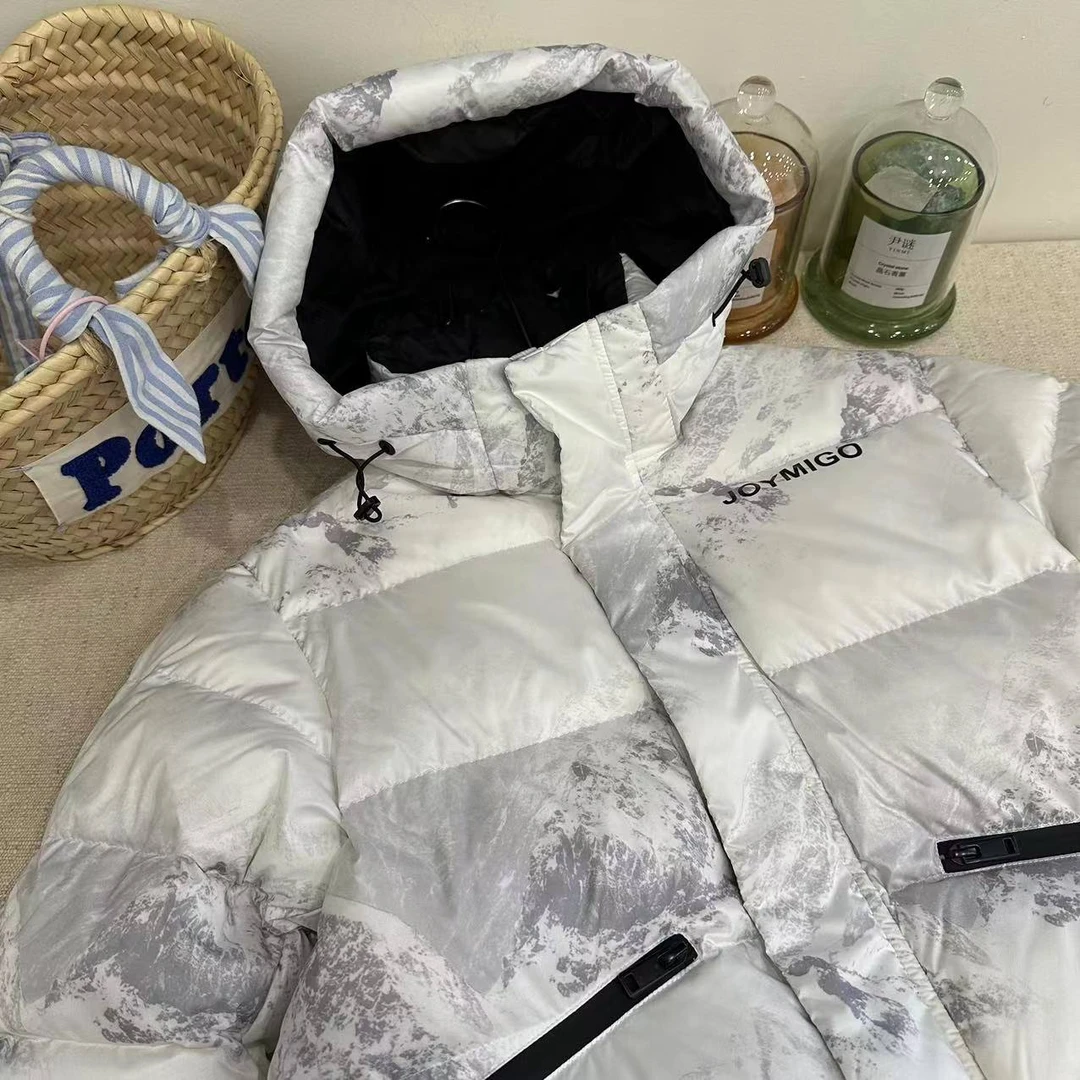 24D003838 女童韩版中长款羽绒服