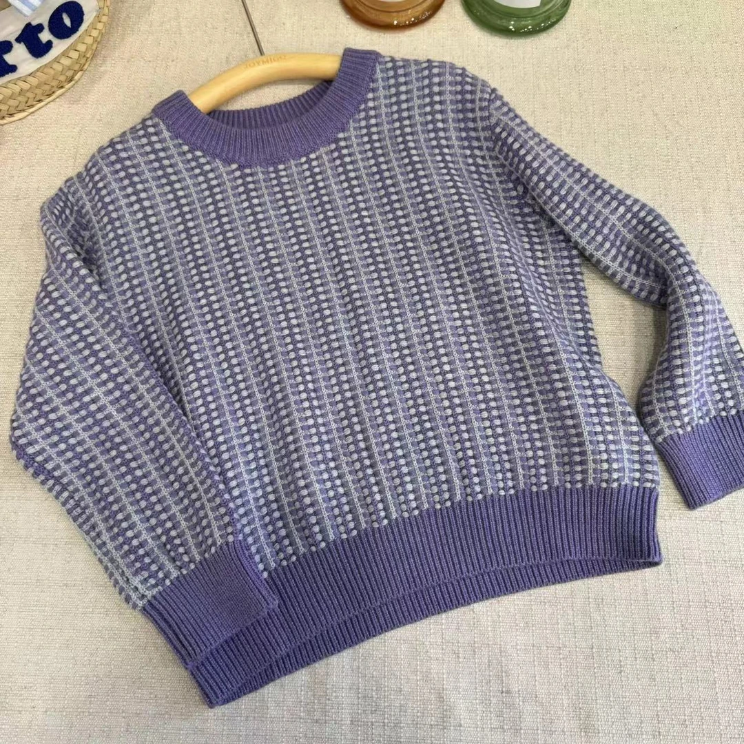 QMG24C002877女童毛衣外套