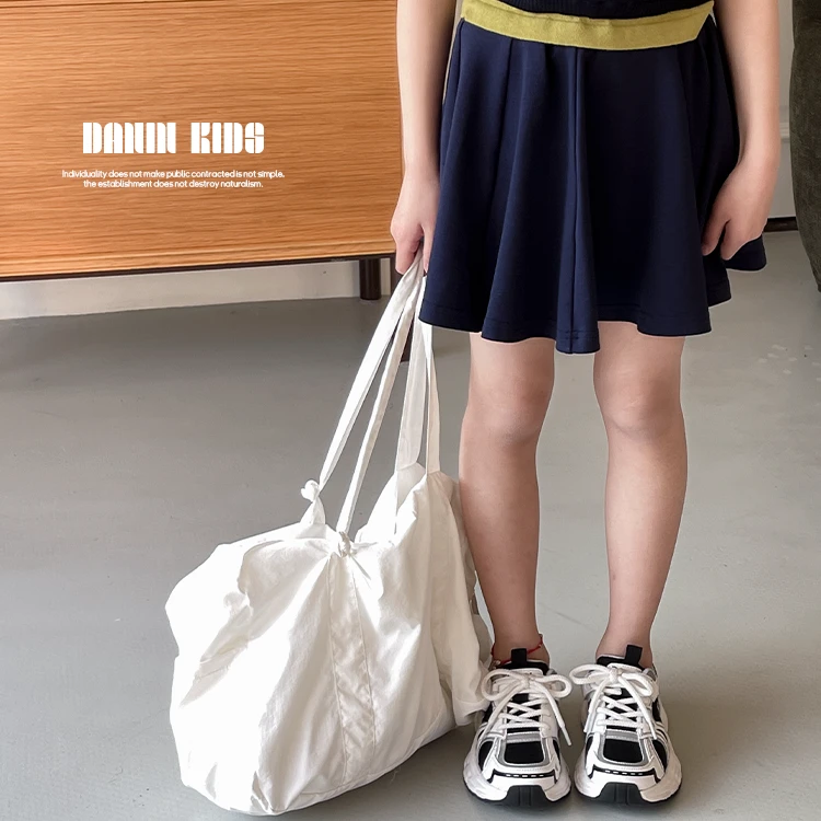 【嗒囜】女童春秋季洋气显瘦半身裙时尚百搭A字裙松紧腰短裙24253