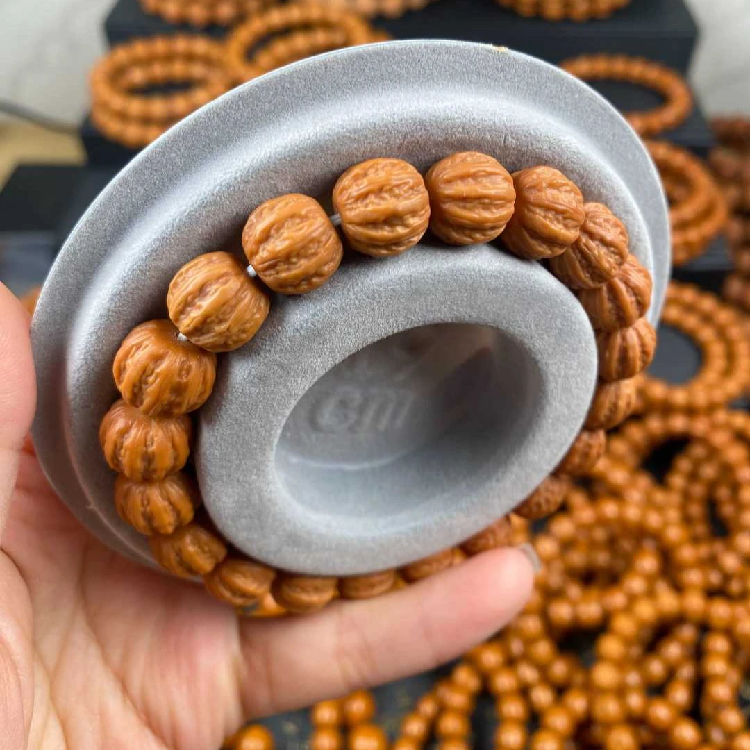 猴头手串雕刻京八楞全品