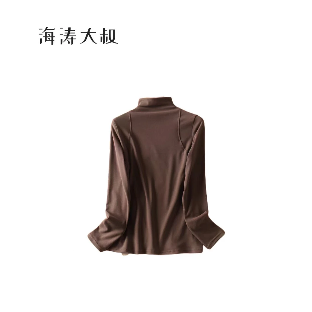 【海涛大叔】「椰椰衣」保暖轻盈舒适温暖女士打底衫 XB66608