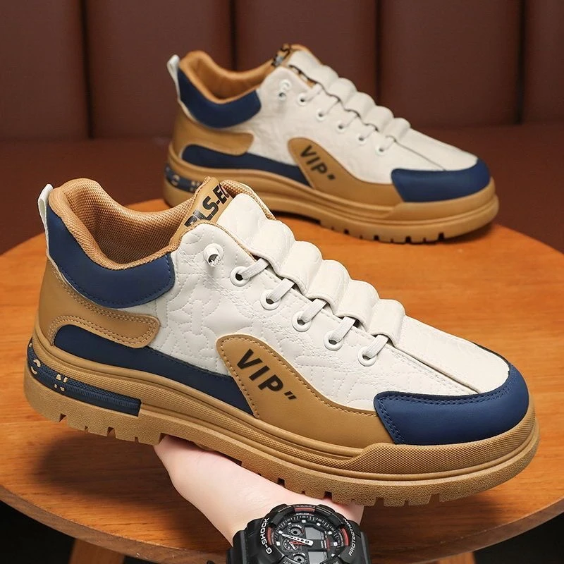 2024新款男鞋运动鞋跑步潮流休闲高档学生百搭男士增高健步鞋S310