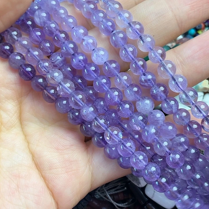 查罗石散珠合金卡6紫水一条