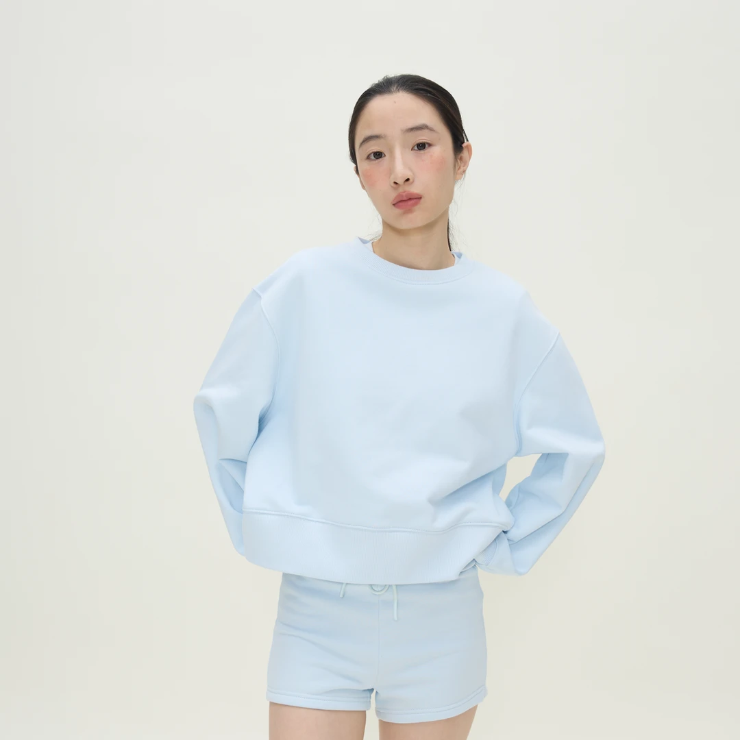 【莎莎同款】TWOI Design Lab有机棉系列：圆领套头卫衣