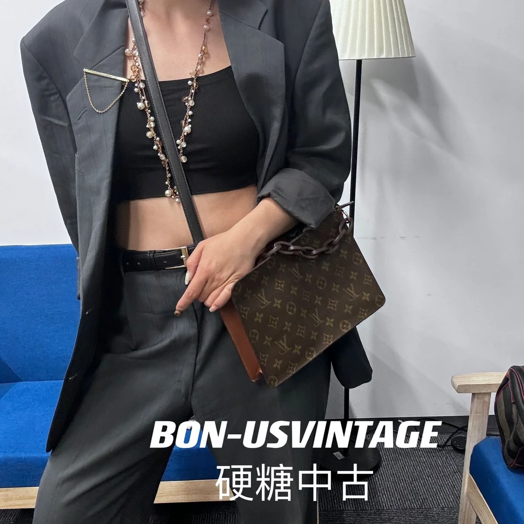 95新 LouisVuitton/路易威登 /616118/盒子包