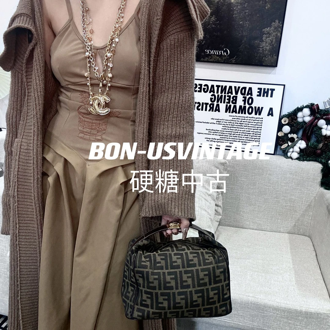 95新 FENDI/芬迪 614088/大饭盒