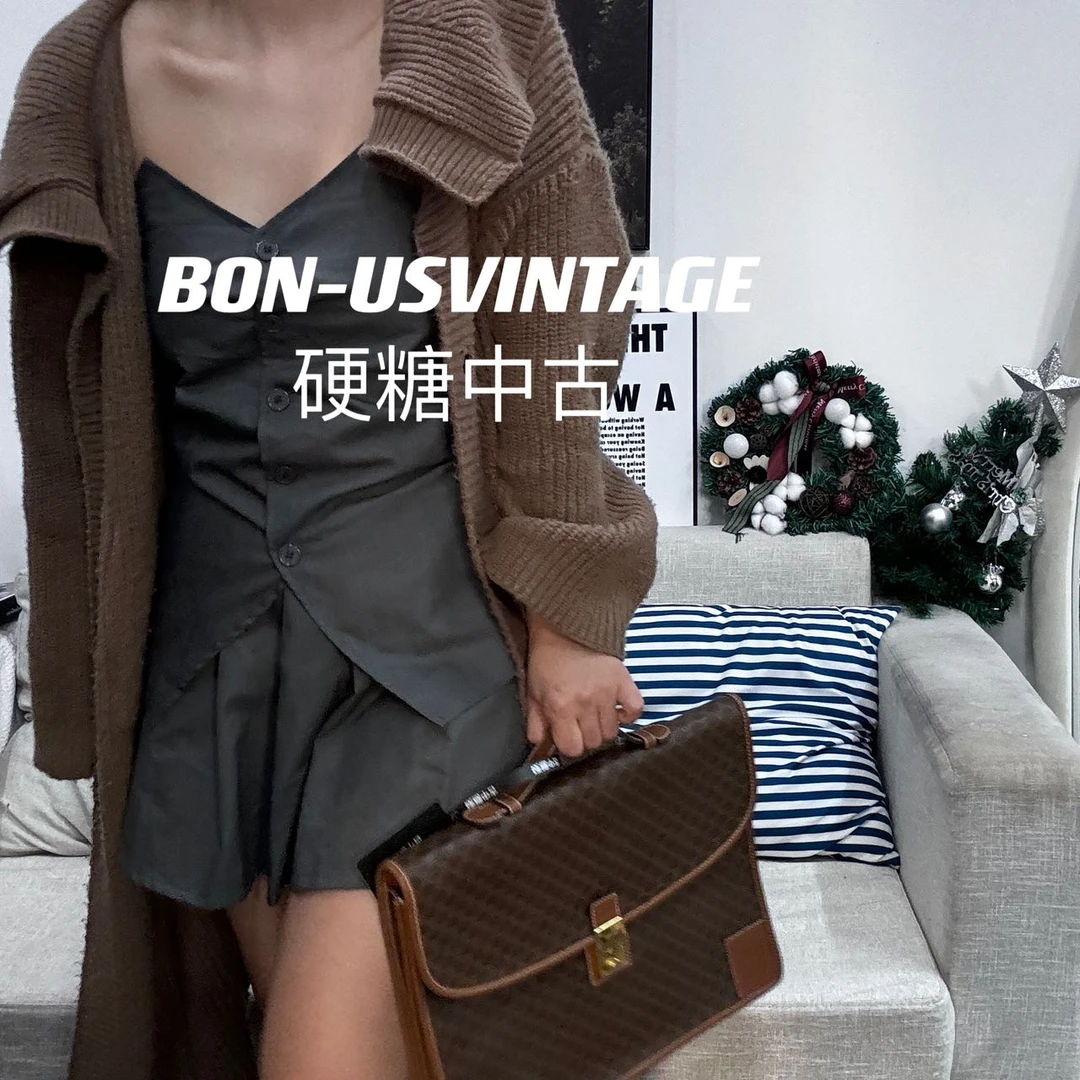 95新 Celine/思琳 615432/公文电脑包