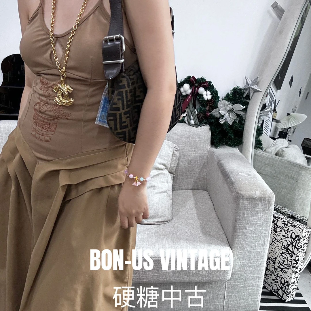 95新 FENDI/芬迪 8612590/老花马鞍