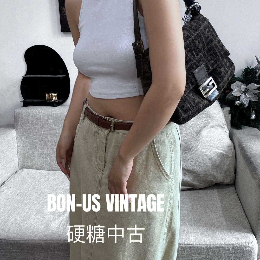 95新 FENDI/芬迪 /8612468/毛呢大法棍