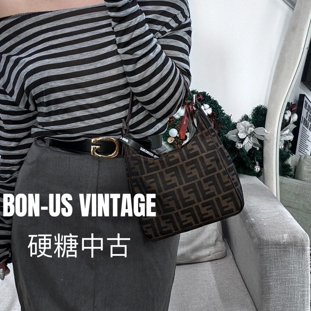 95新 FENDI/芬迪 617117/牛角