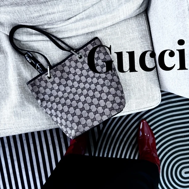 95新 GUCCI/古驰 613694/老花薇薇安