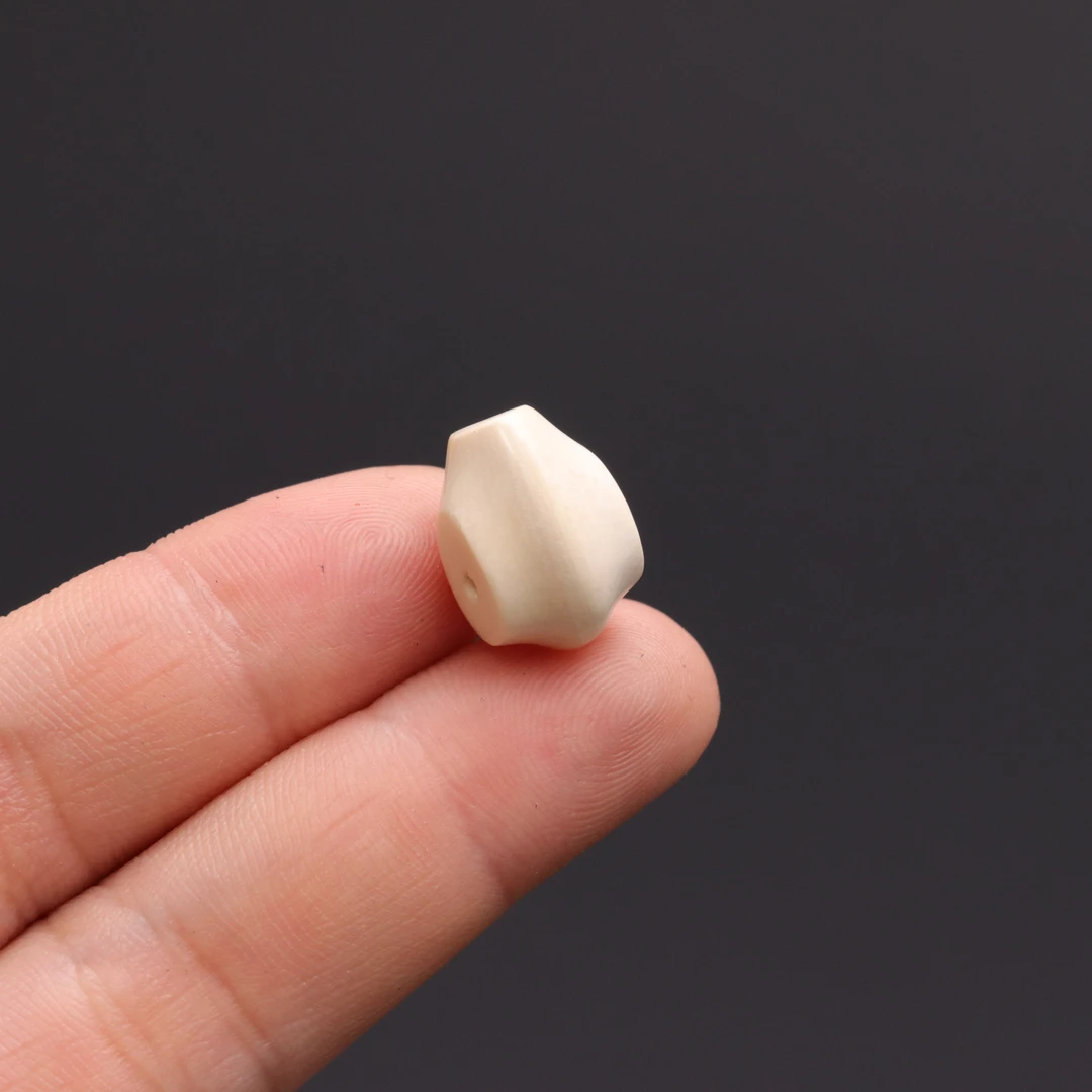 S5244猛犸冰料三通鲨鱼背平嘴文玩配饰