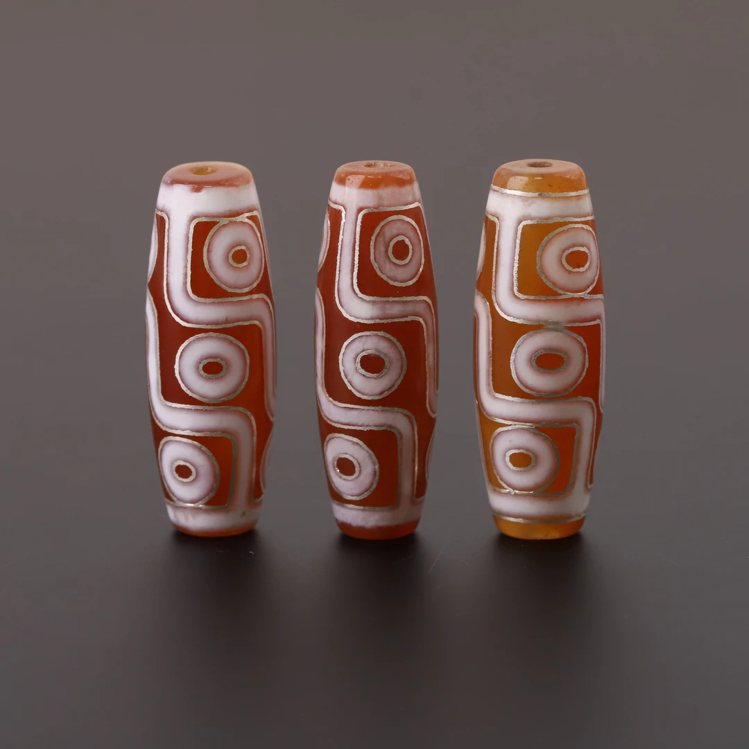 S7183-2【38mm左右】掐丝工艺玛瑙珠工艺配饰饰品顶珠（送备绳）