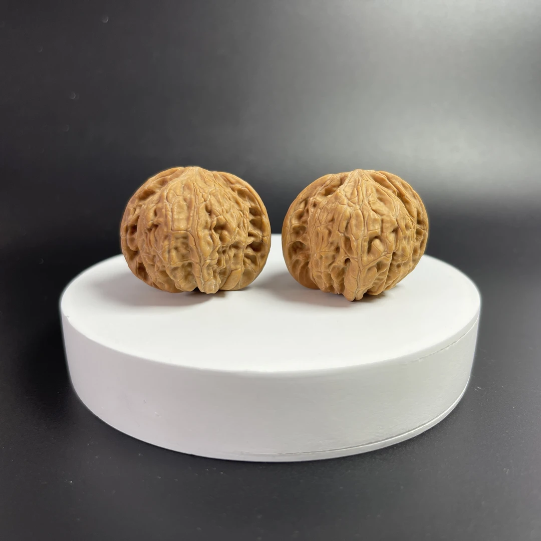 LS913-27涞水溯源麻核桃专场【山地磨盘】文玩核桃手把件