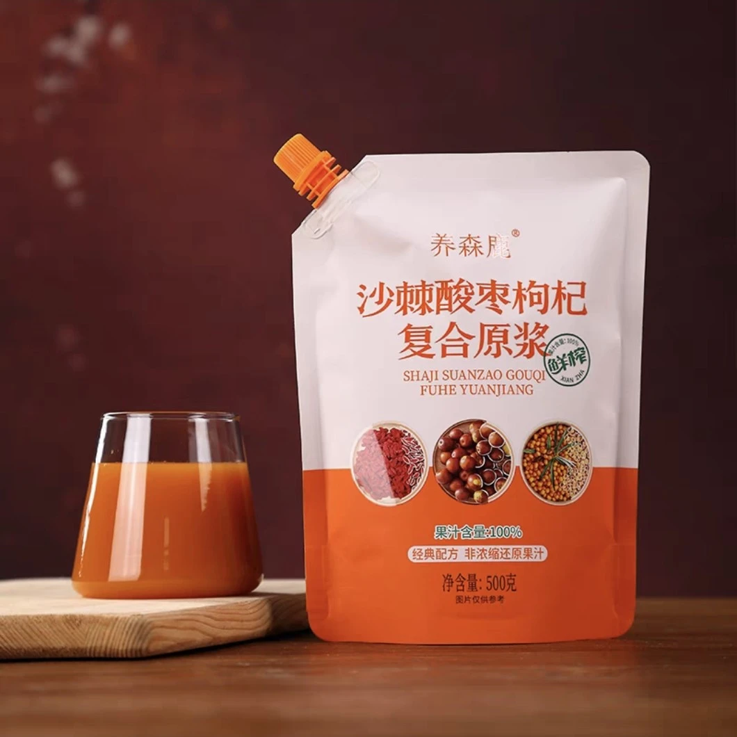 沙棘酸枣，沙棘枸杞，沙棘山楂原浆复合原浆