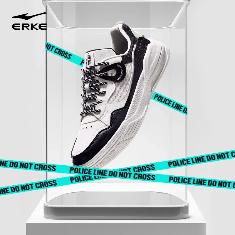 体考体测鸿星尔克男鞋秋季新款百搭休闲鞋运动鞋子51124201140