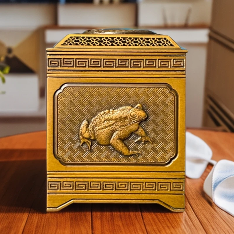 【善香缘工艺品】苏工庆松堂胡庆松制五毒印香炉10*10*13cm精工雕刻