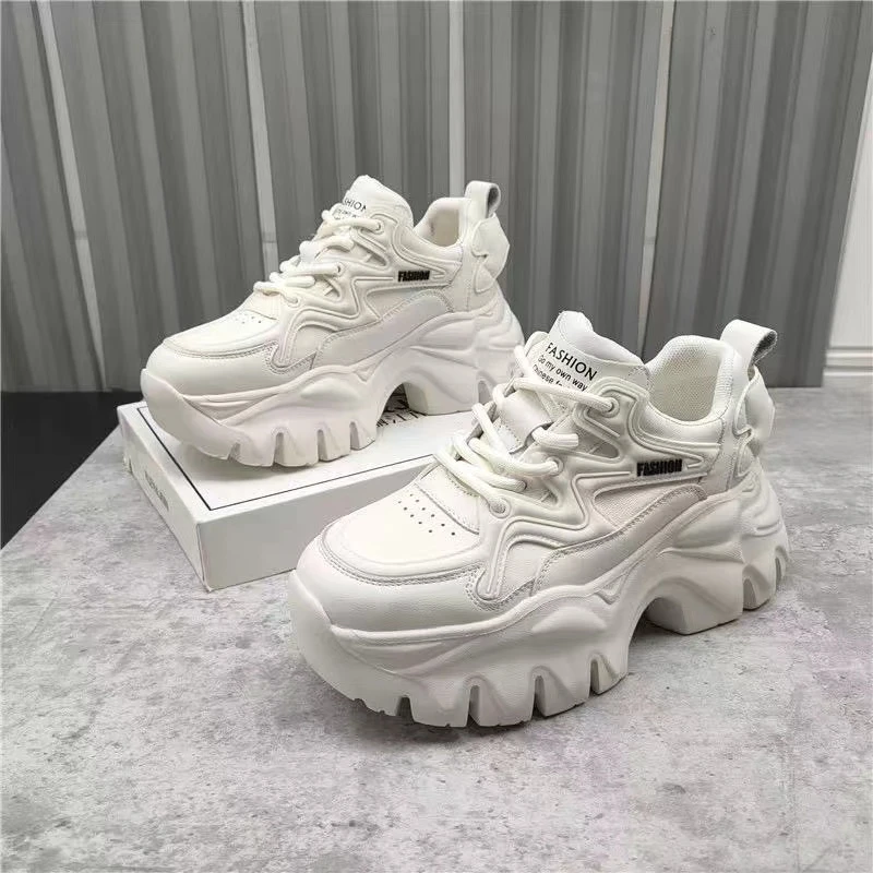 欧洲站 秋季 运动 老爹 休闲 时尚 百搭 增高 运动鞋  女鞋 22189