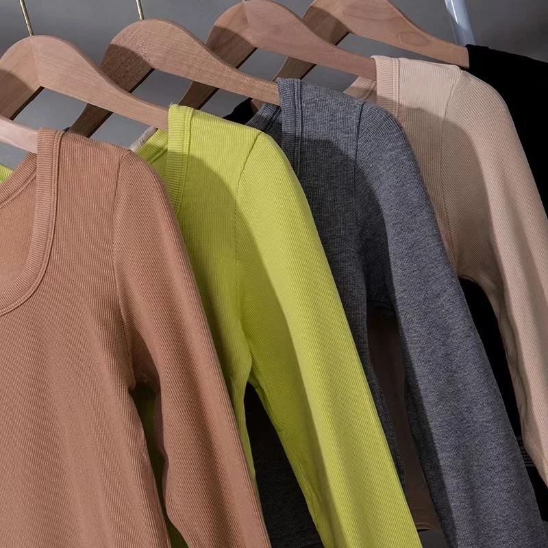 A4舒适拉绒短款百搭打底小衫