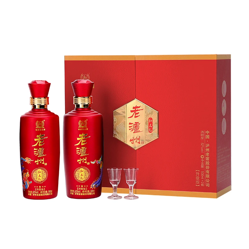 LUZHOU/泸州老泸州和之礼酒浓香型白酒 礼盒52度500ml