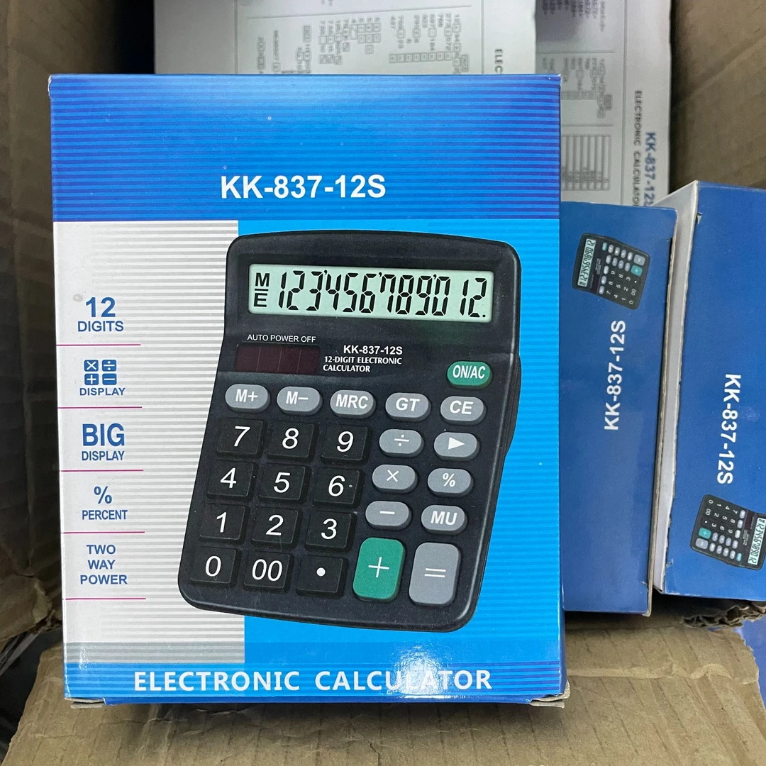 准新品  计算器办公太阳能小号计算机文具办公会计按键特价福利品
