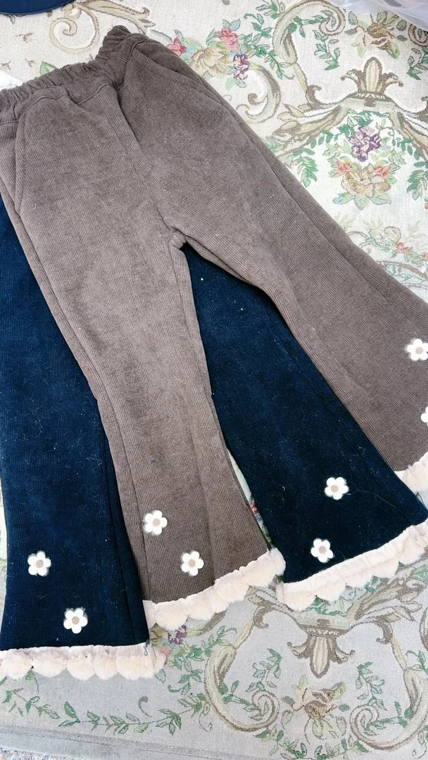 连衣裙公主洛丽塔【花朵毛球裤】