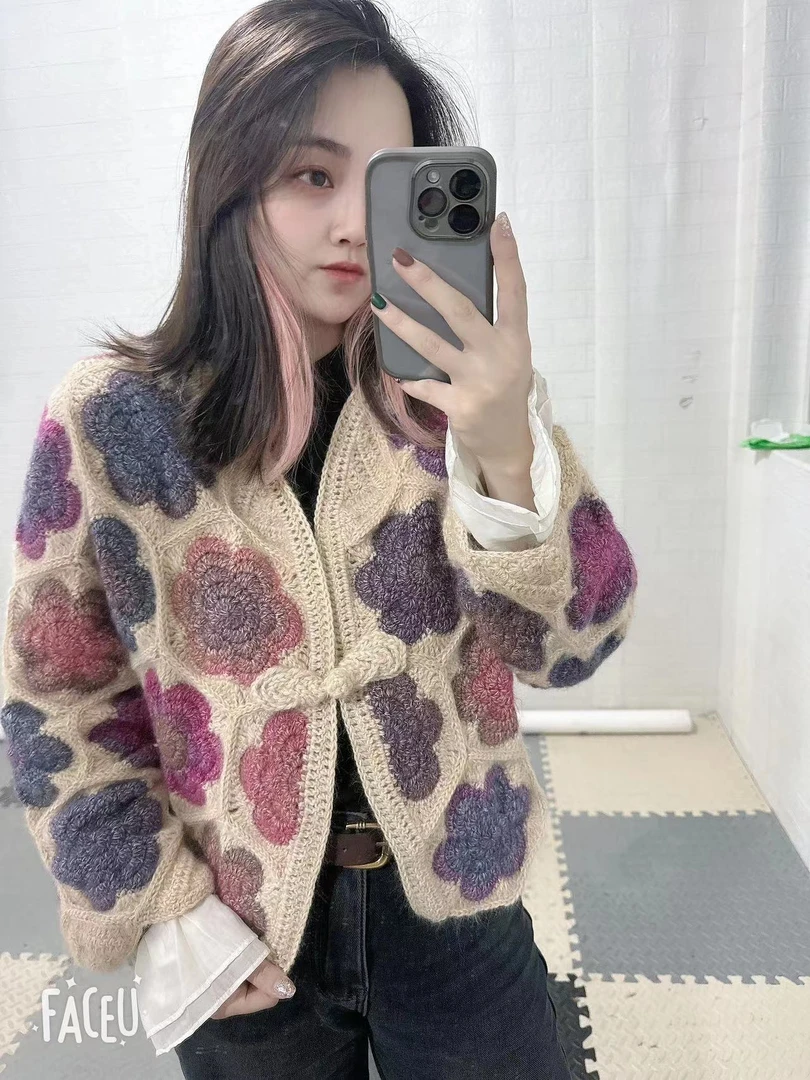 5朵拉萌宝手工编织毛线