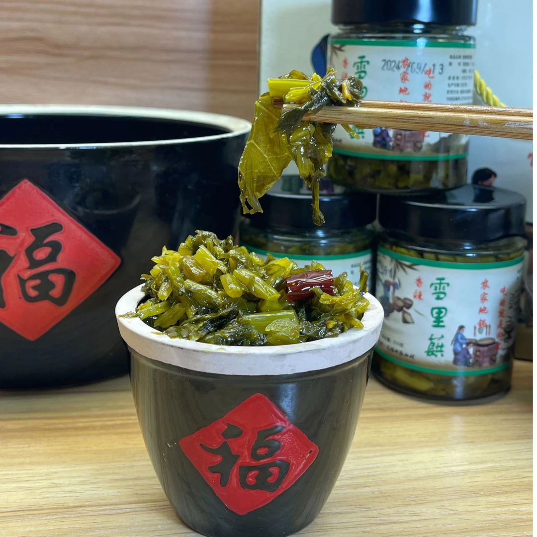 苏北土特产 香辣雪里蕻 雪菜