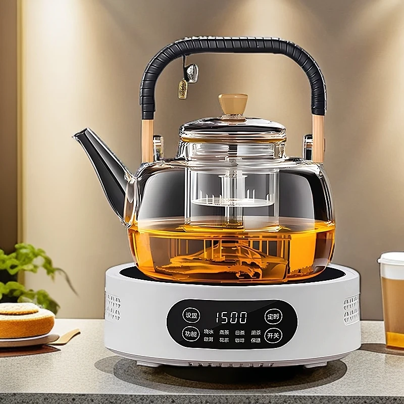 米厨/Micur高端1500W电陶炉多功能家用围炉煮茶器自动保温泡茶壶