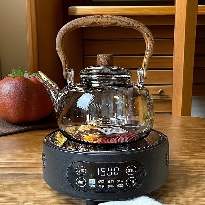 米厨/Micur1500瓦电陶炉带风扇茶炉家用办公室小型多功能煮茶器