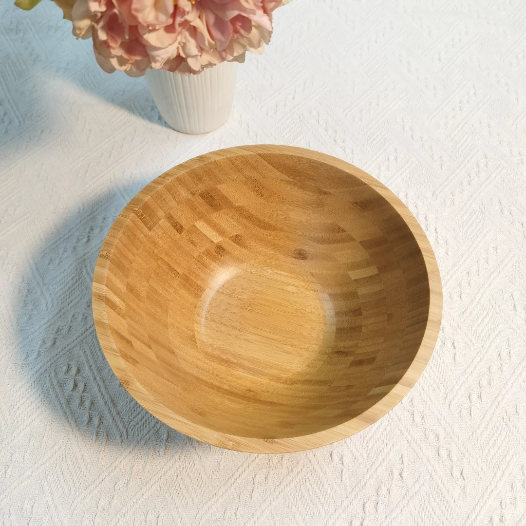 竹碗沙拉碗瓜子盘水果盘碗日系餐具原木风田园风治愈系饭碗面碗
