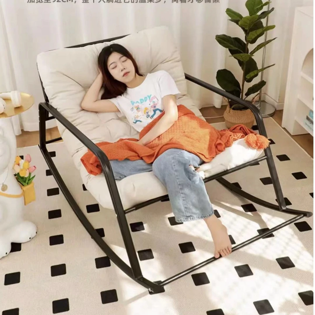 双人摇摇椅躺椅沙发椅卧室阳台客厅网红懒人摇椅休闲椅舒适午休椅