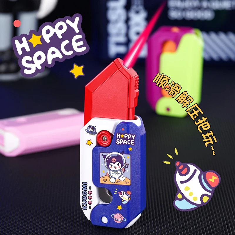 3D萝卜刀打火机防风便携点火器酷网红多功能家用送男友解压打火机