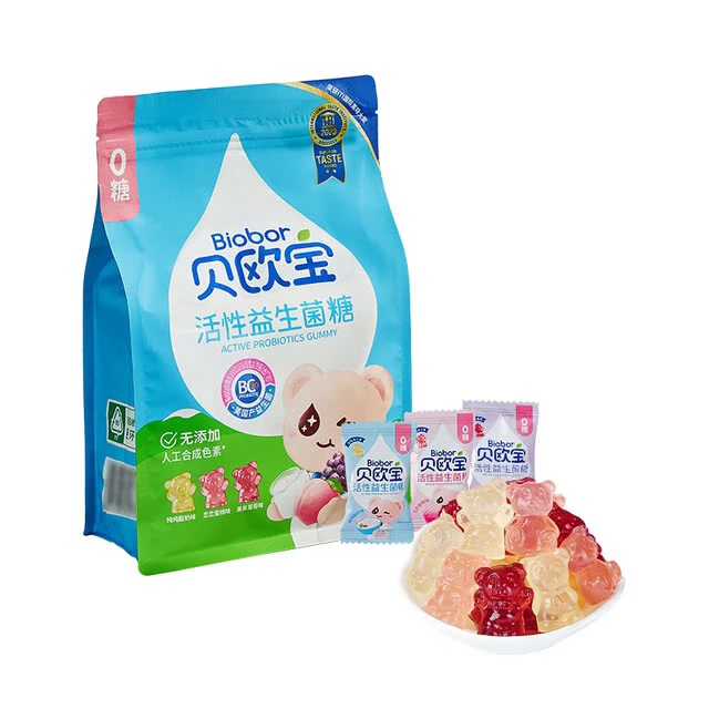 活性益生菌软糖(混合口味）活菌型）无糖型）450g