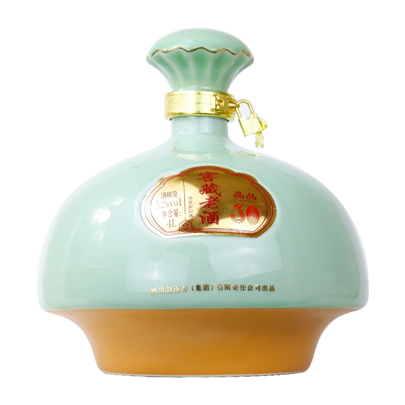 [剑南]窖藏老酒晶品 52度4L*1坛 浓香型白酒