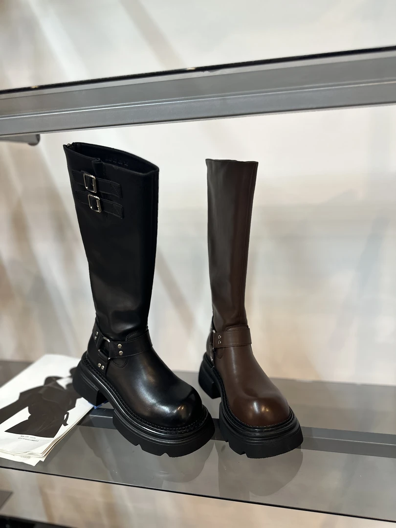 【暗号】2024新款女款时尚百搭时装靴*A618-20