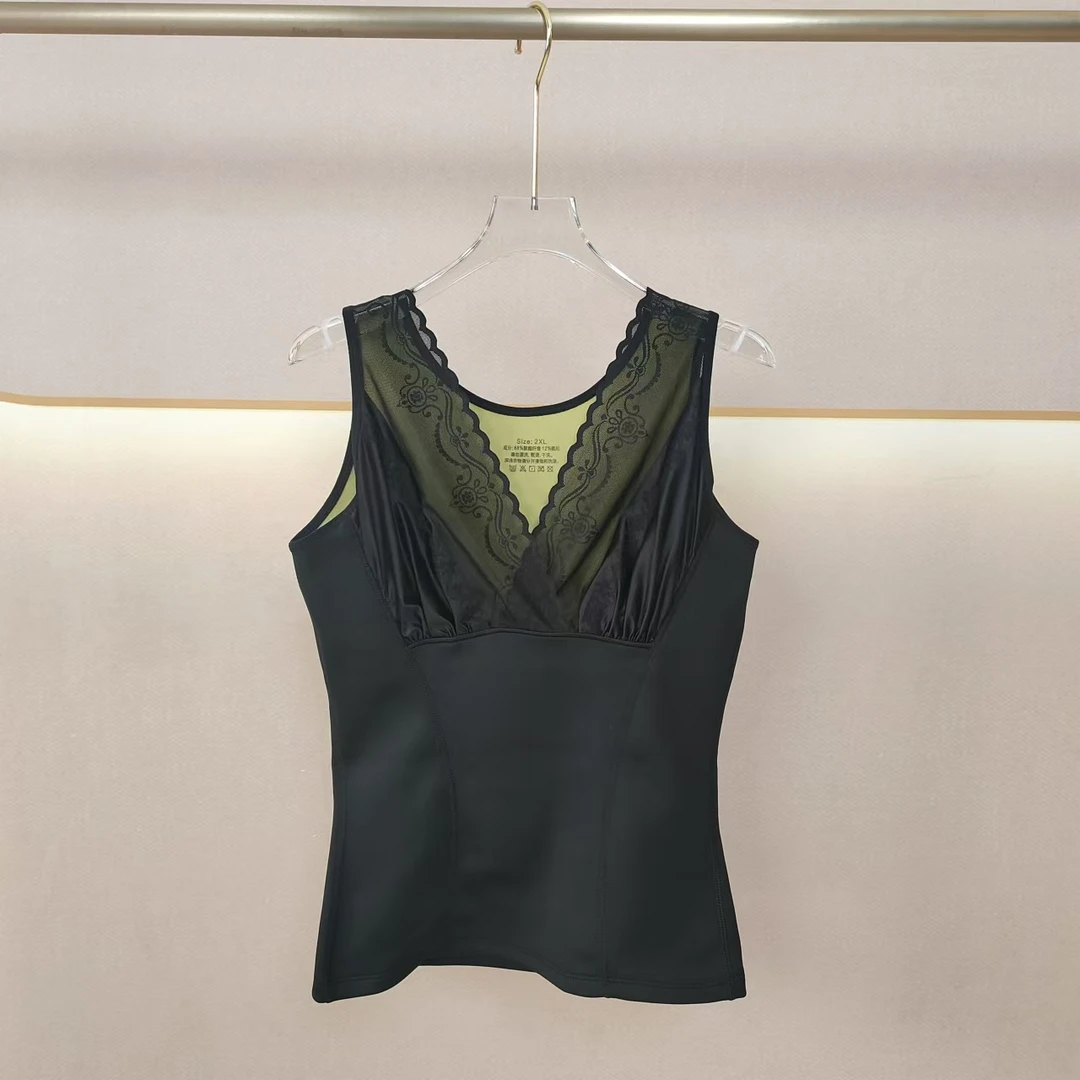 舒适 保暖 收腹背心6904