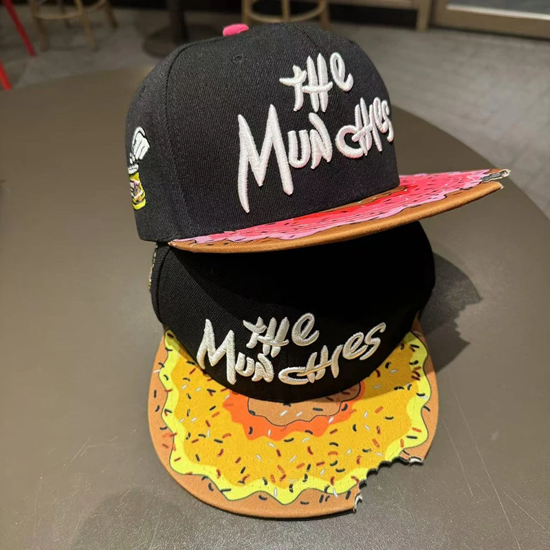 美式缺口平沿帽春秋男女通用棒球帽子夏季学生防晒街舞嘻哈帽板帽