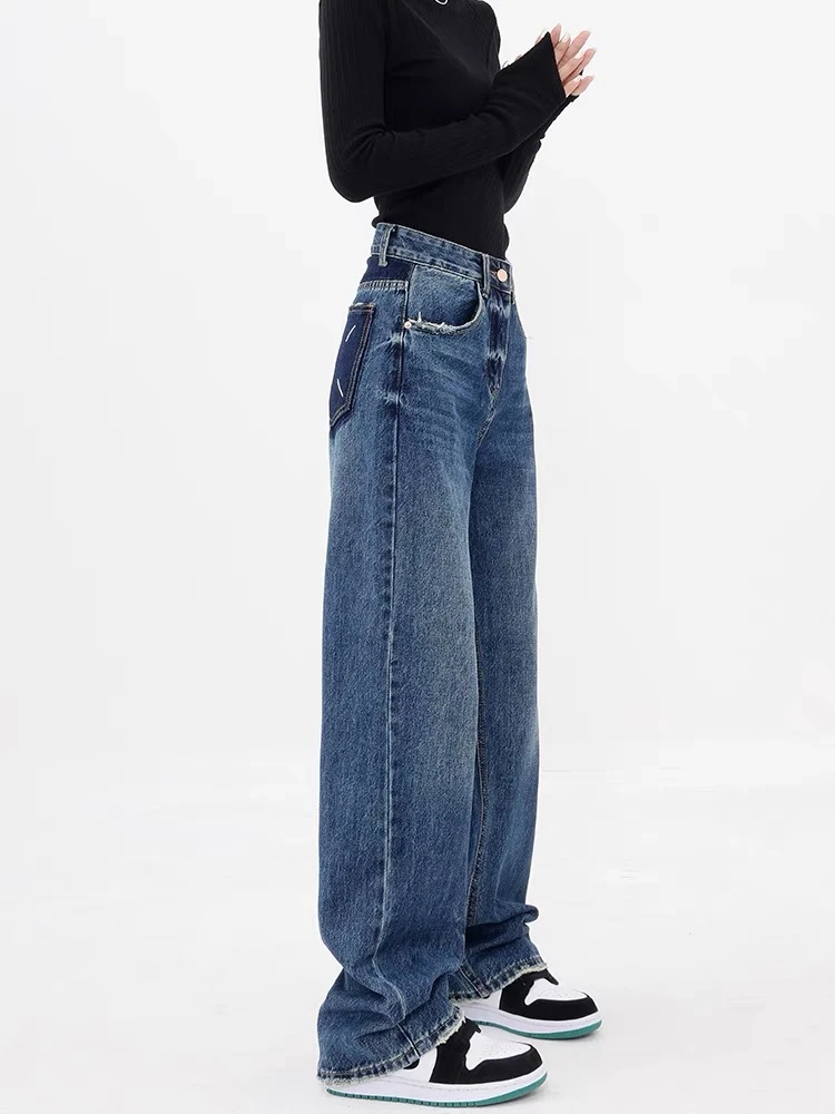 (枣)略略家牛仔女裤-杨