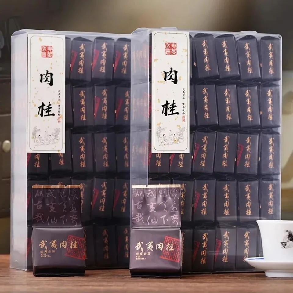 两条龙【肉桂】茶叶正宗 肉桂 武夷山红茶罐装礼盒装2025新茶500克