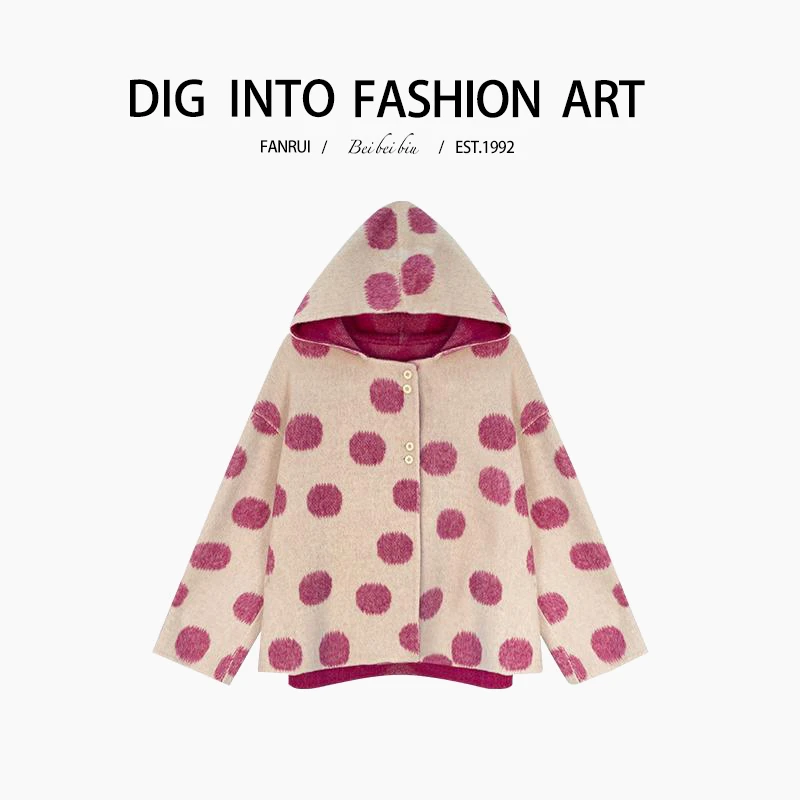 FANRUI/泛芮「热气球」冬款保暖设计感气质百搭大衣外套B11062