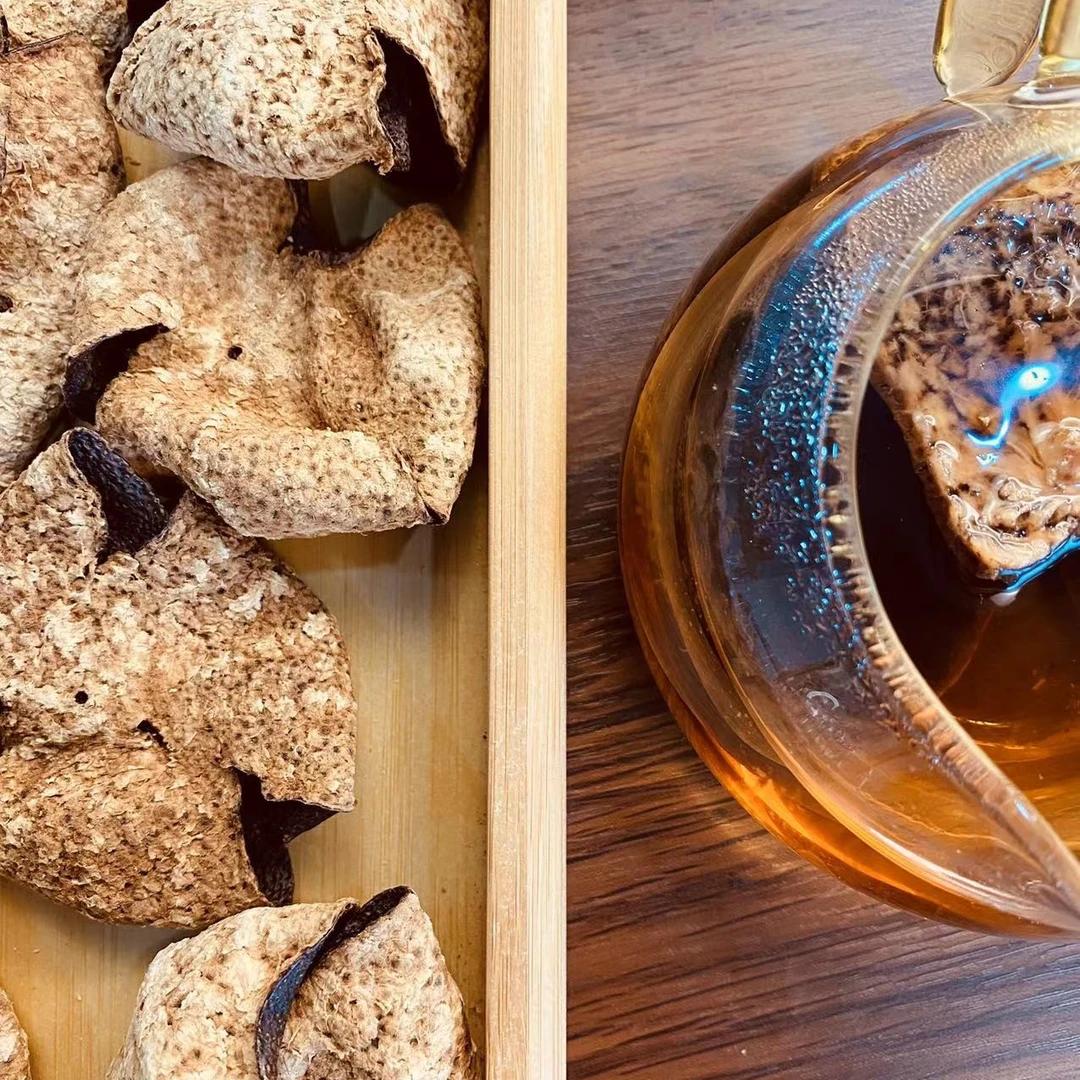 n白标【白茶搭档】10年陈三江驳枝