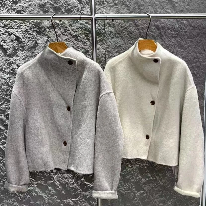 恩熙·短款羊毛大衣9163