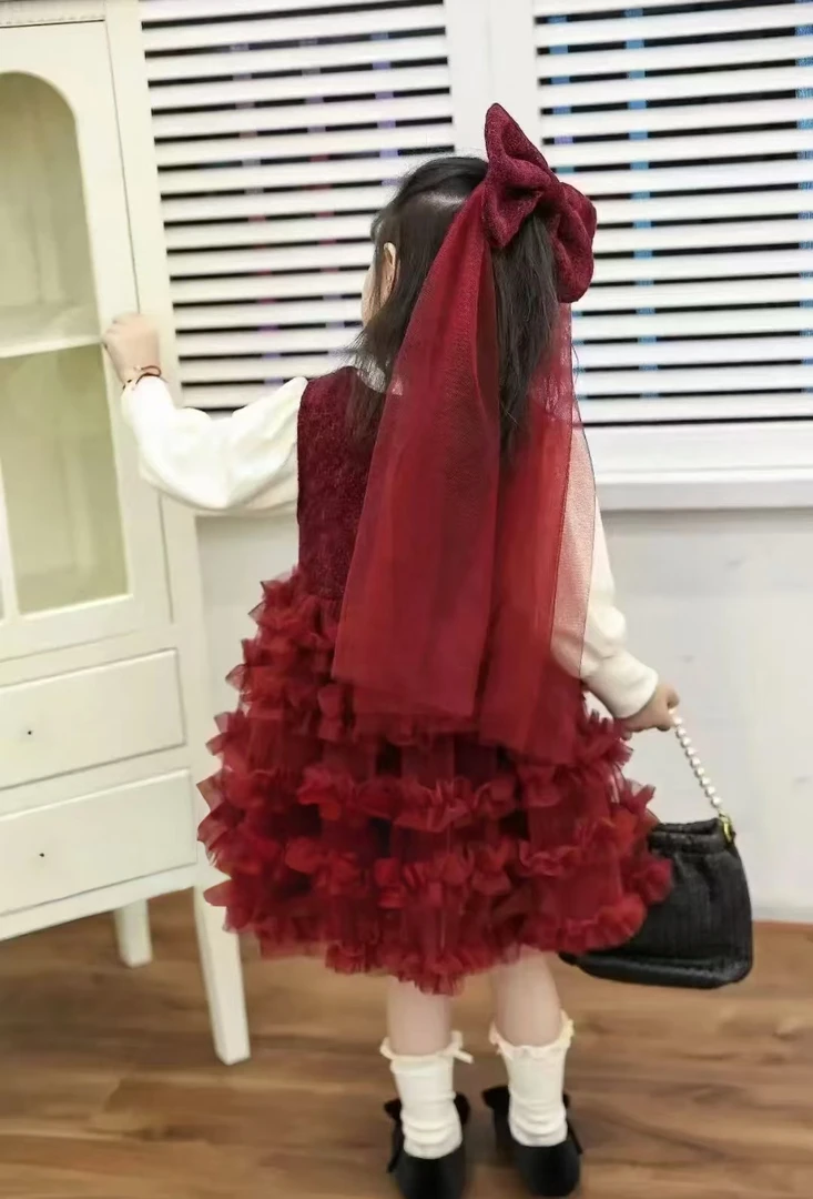 6636裙子新款套装秋冬款保暖童装时尚