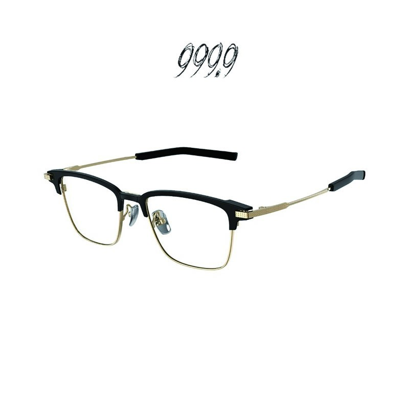 999.9 FOUR NINES S-936T日本手作眼镜复古文艺眉框百搭时尚方框