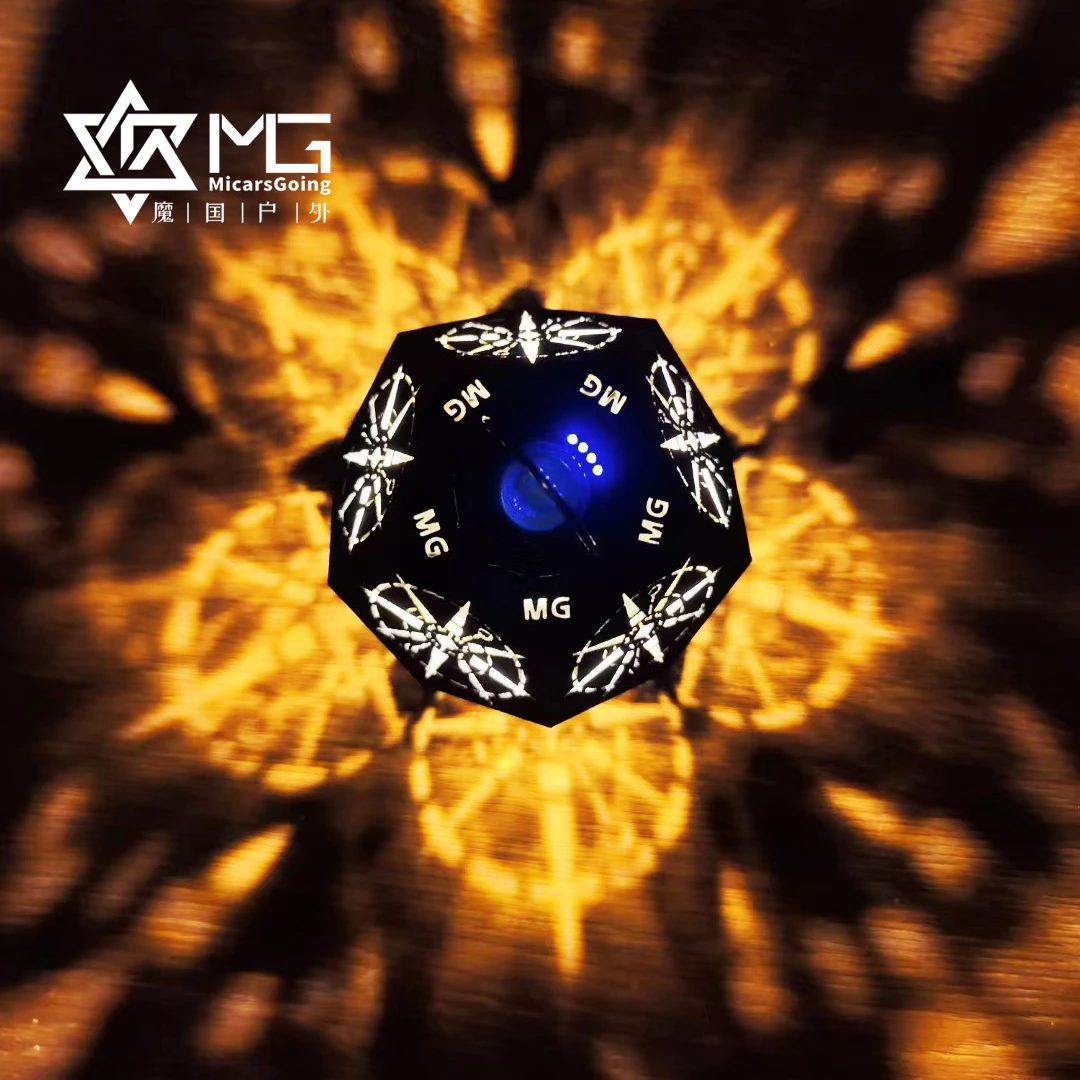 原创设计MG超轻艺术氛围露营灯罩GZ灯镂空灯罩goalzero 38灯灯罩