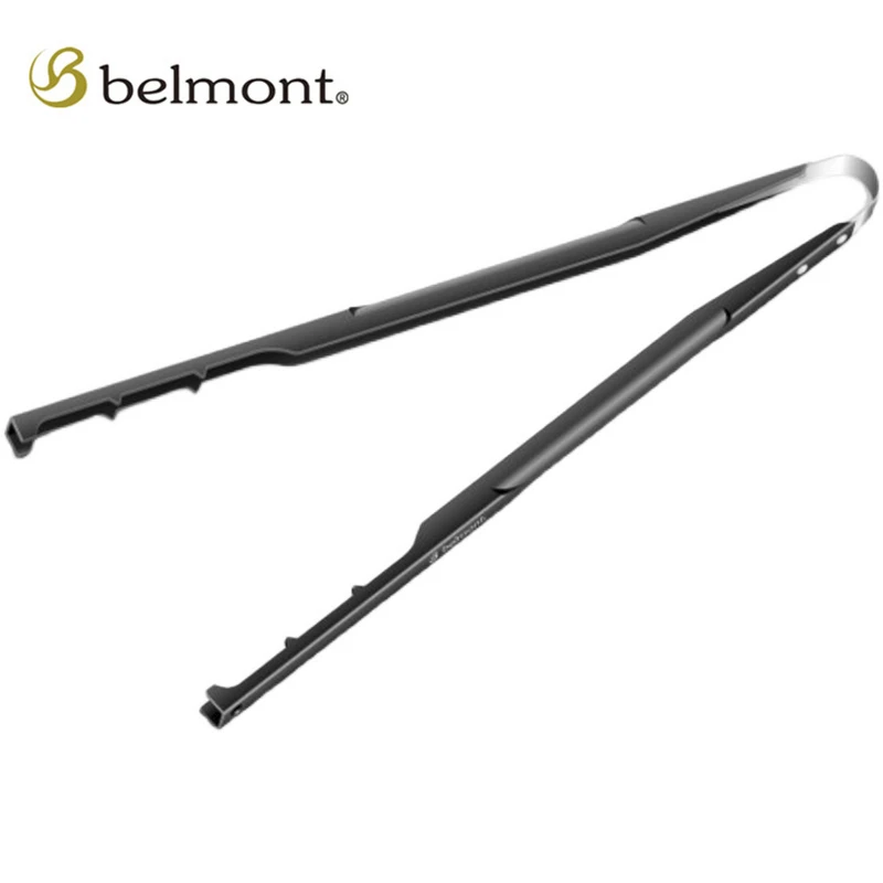 Belmont百乐门户外黑化露营烧烤夹轻量化多功能野营焚火碳夹