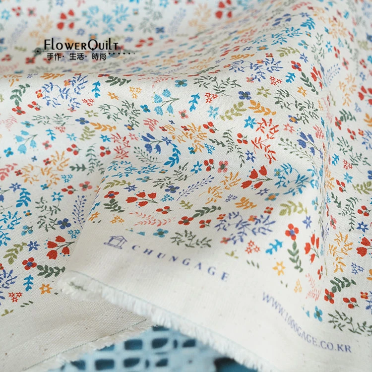 韩国进口印花布-童趣蜡笔画  拼布手工 服装洋裁 DIY包包