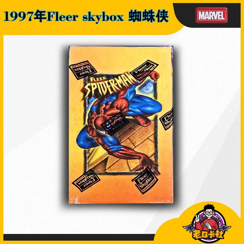【漫威】1997年Fleer skybox 蜘蛛侠收藏卡盒