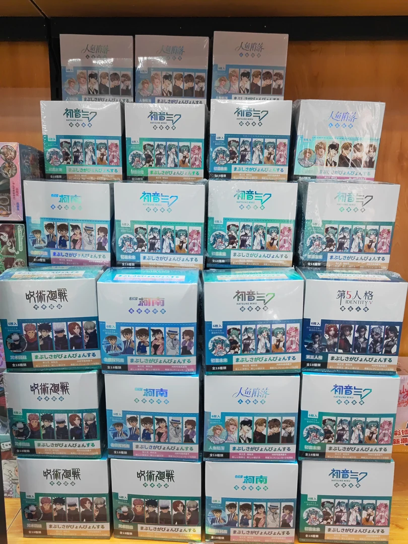 文具6入加厚吧唧盲抽徽章到手6枚